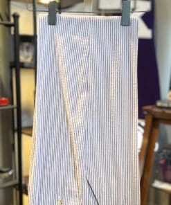 Purple and White Seersucker Pants