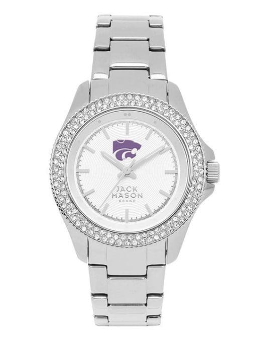 KANSAS STATE WILDCATS WOMEN’S GLITZ SPORT BRACELET WATCH