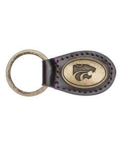 Kansas State Legacy Brass Keyfob