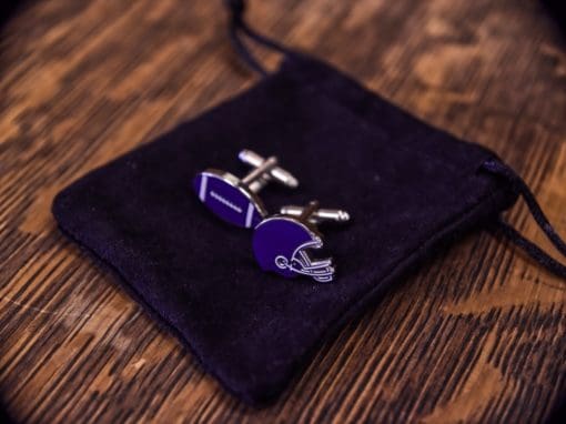 Cufflinks Football Helmet - Image 2