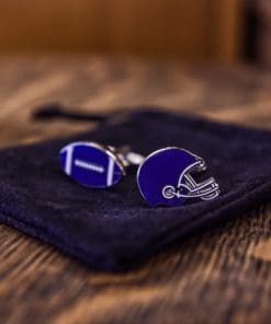 Cufflinks Football Helmet