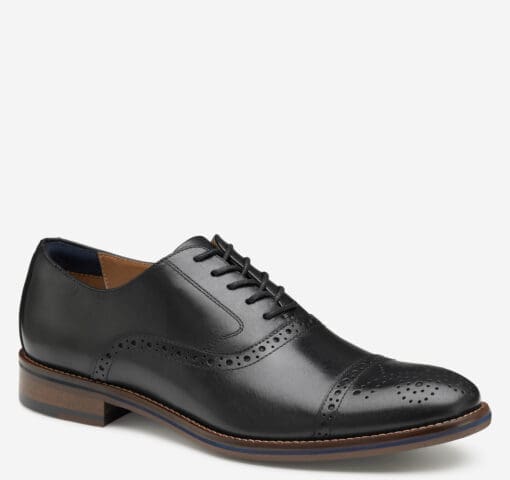 Johnston & Murphy Conard Cap Toe Tan Calfskin 2.0 - Image 2