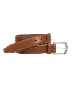 Johnston & Murphy Top-Stitched Belt