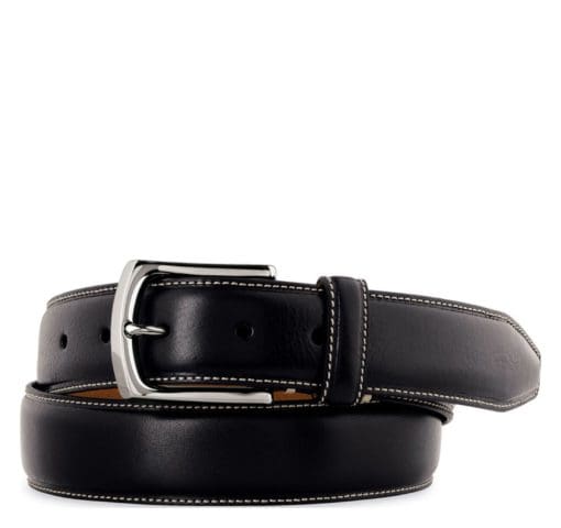 Johnston & Murphy Top-Stitched Belt - Image 2