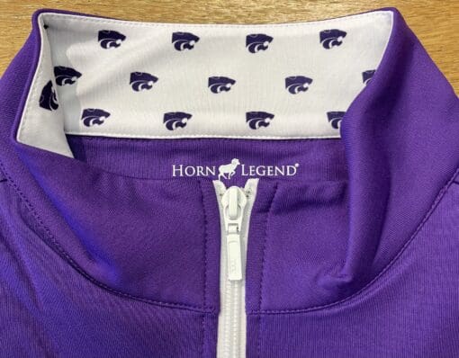 Horn Legend Purple Quarter Zip - Image 3