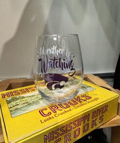 K-State 17oz Glass