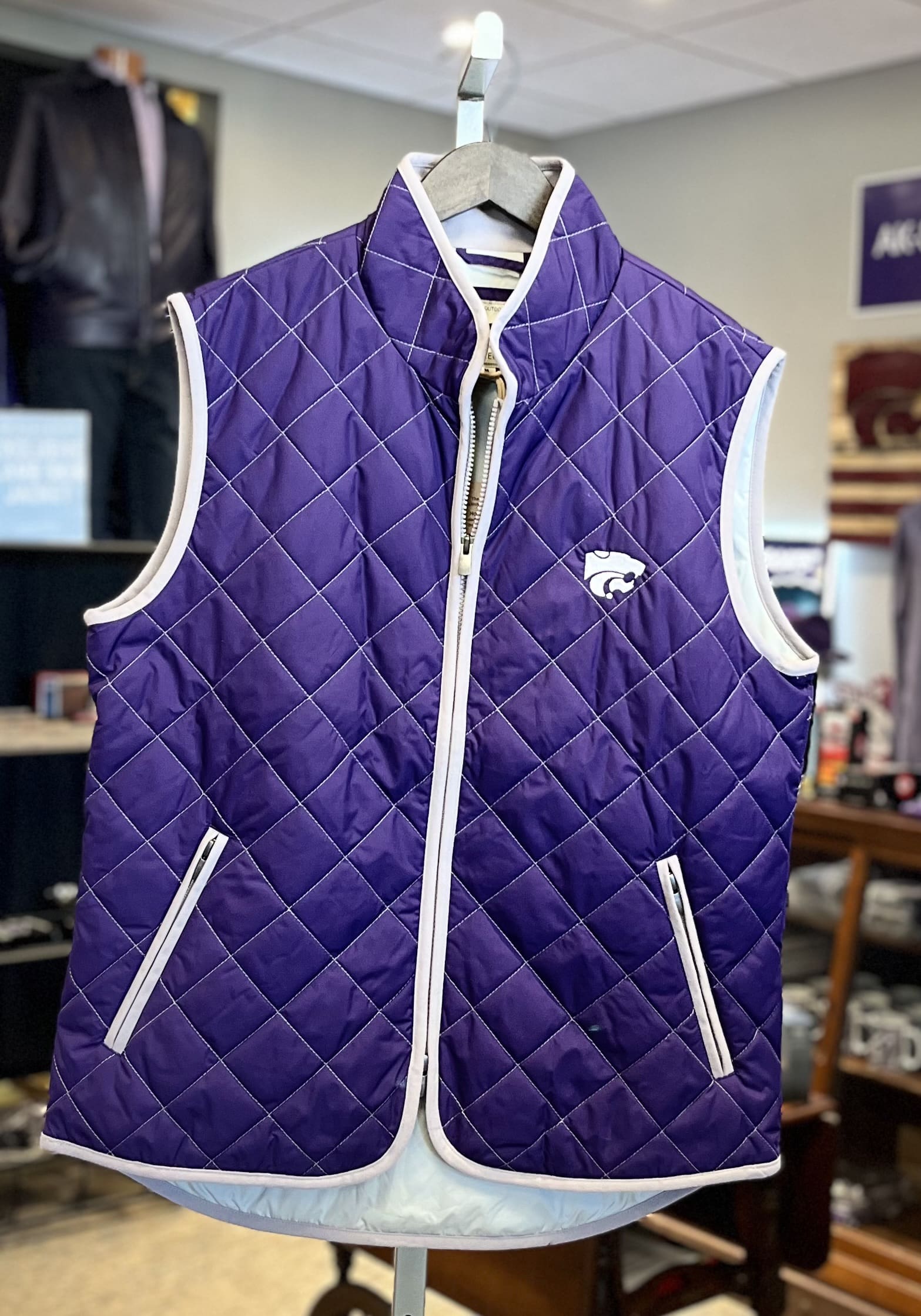 Horn Legend - Pipeline Men's Full Quilted Vest - Image 2